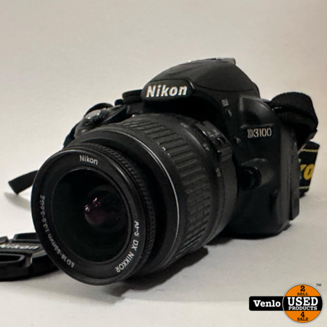 Nikon D3100 + Nikon dx 18-55mm Lens | ZGAN Incl. Tas