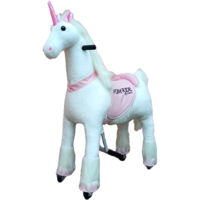 Pony Ride, unicorn Roze, MEDIUM
