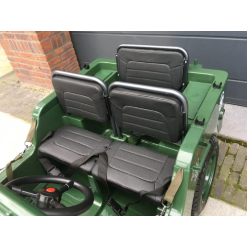 Jeep Willy’s Jeep Army 24V 3 seater Khaki