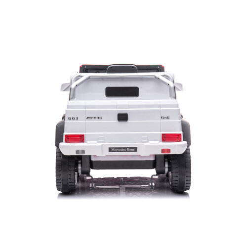 Mercedes Mercedes G63 6X6 AMG 12V White Mercedes Mercedes G63 6X6 AMG 12V White