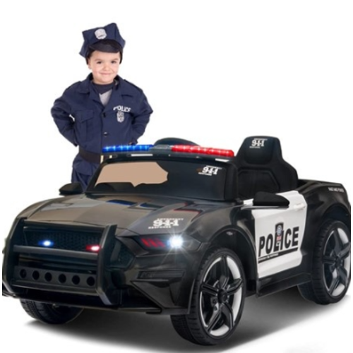 Sedan Police 12V Black