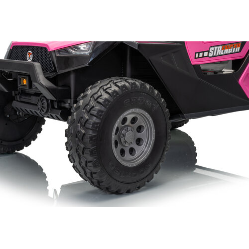 Clash buggy 24V 2-seater pink