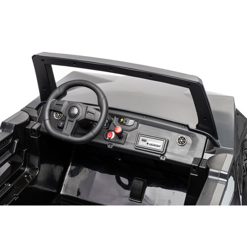 Clash buggy 24V 2-seater Black