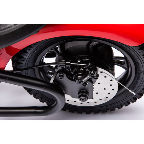 Chopper ride on motor 36V Red