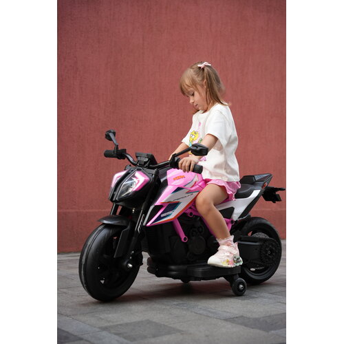 KTM 1290 Superduke Ride on motor 12V Pink