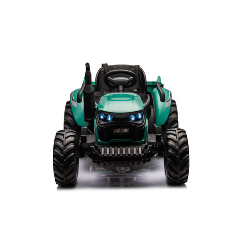 Tractor with trailer 24V Green