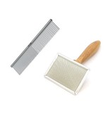 Slicker brush and Comb