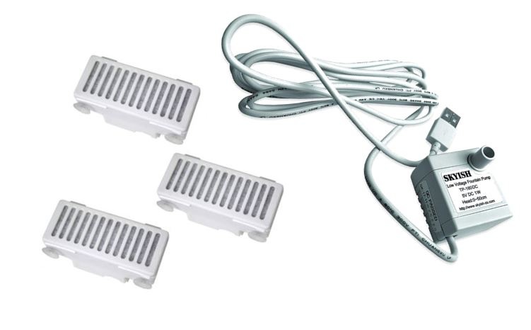 drinking fountain swan by pioneer pet