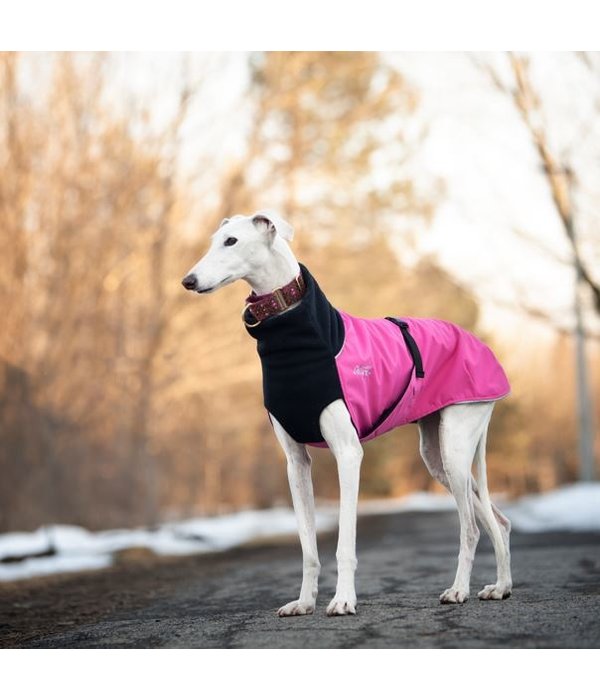 Chilly Dogs GREAT WHITE NORTH WINTER COAT - Sighthound / Long & Lean breeds