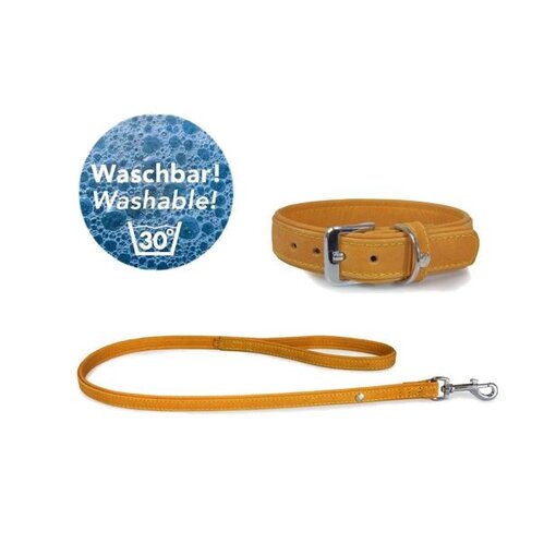 Das Lederband Collar Boston, washable