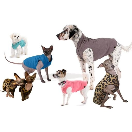 Goldpaw Shirt Stretch Fleece,  voor katten en mini & maxi honden
