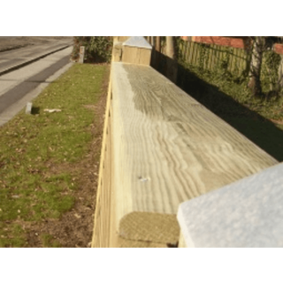 Mobilane Noistop wood afdekplaat 200 cm.