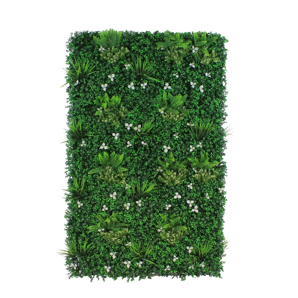 Kunsthaag Jungle met witte bloemen 120x180 cm kopen? (TIP