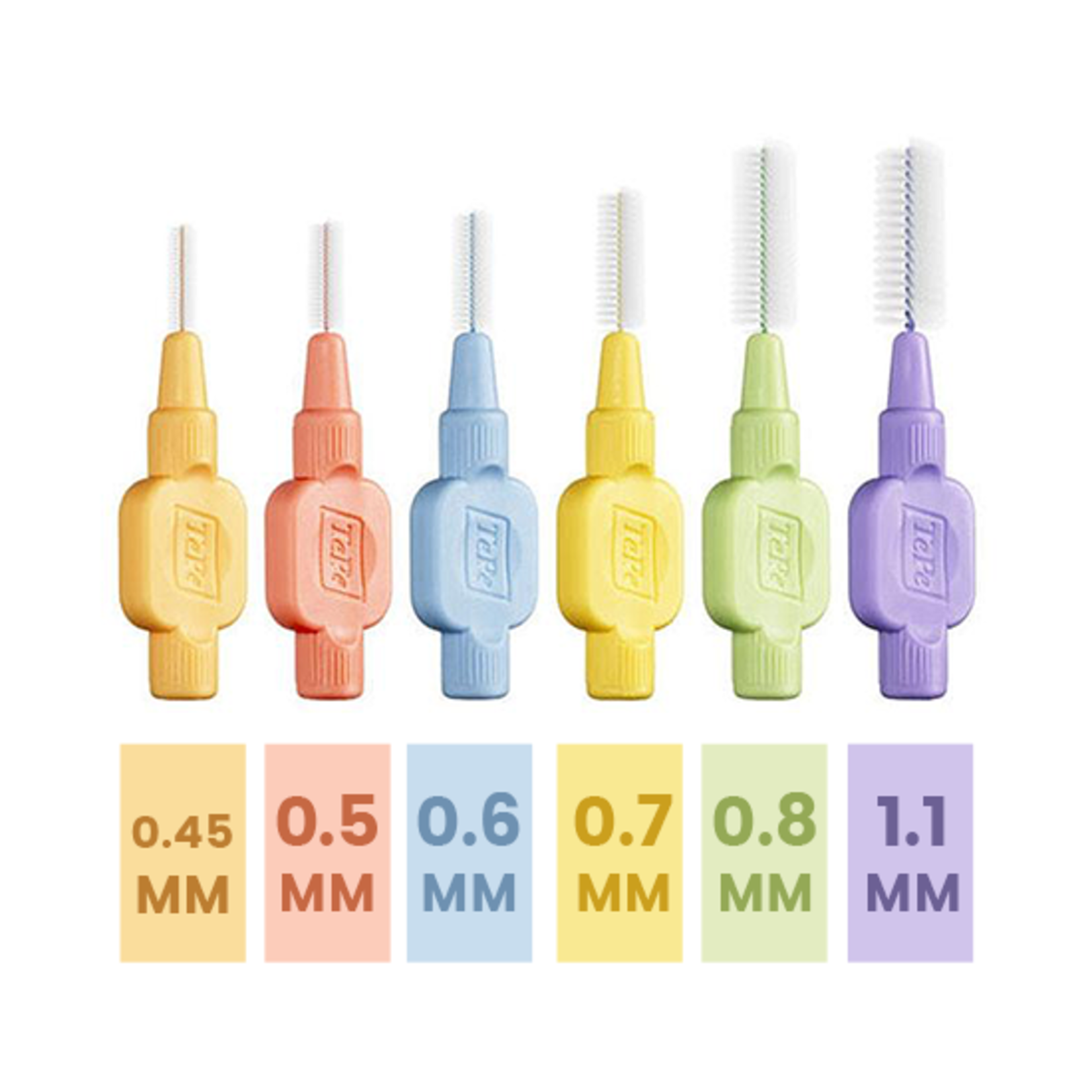 TePe TePe Interdentalbürsten Extra Soft 0,5 mm Hellrot - 6 Stück