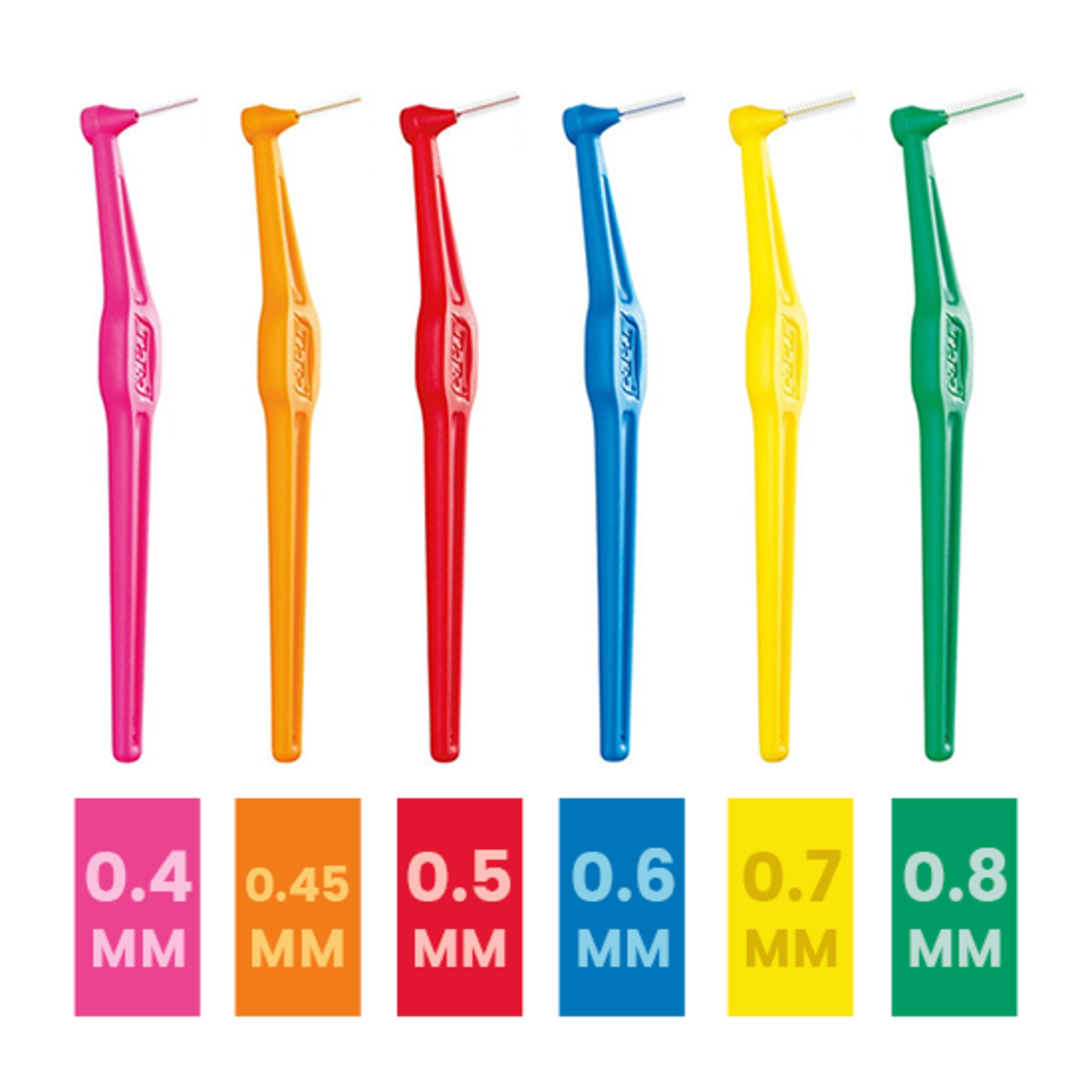 TePe TePe Interdentalbürsten Angle 0,5 mm rot - 6 Stück