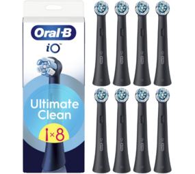 Oral-B Oral-B iO Ultimate Clean Black Aufsteckbürsten - 8 Stück Oral-B Oral-B iO Ultimate Clean Black Aufsteckbürsten - 8 Stück