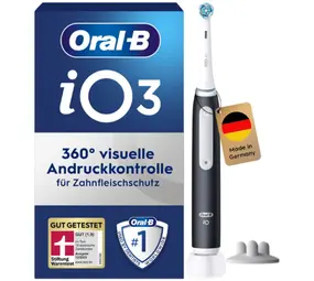 Oral-B Oral-B iO Series 3S Matt Black Elektrische Zahnbürste Oral-B Oral-B iO Series 3S Matt Black Elektrische Zahnbürste