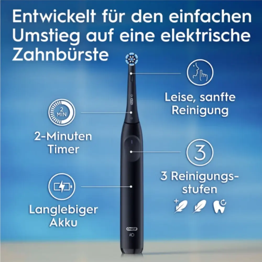 Oral-B Oral-B iO Series 2 Night Black Elektrische Zahnbürste Oral-B Oral-B iO Series 2 Night Black Elektrische Zahnbürste