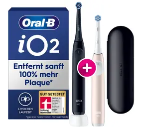 Oral-B Oral-B iO Series 2 DUO Pack Black & Pink Oral-B Oral-B iO Series 2 DUO Pack Black & Pink
