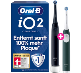 Oral-B Oral-B iO Series 2 Night Black + Extra Body Forest Green Oral-B Oral-B iO Series 2 Night Black + Extra Body Forest Green