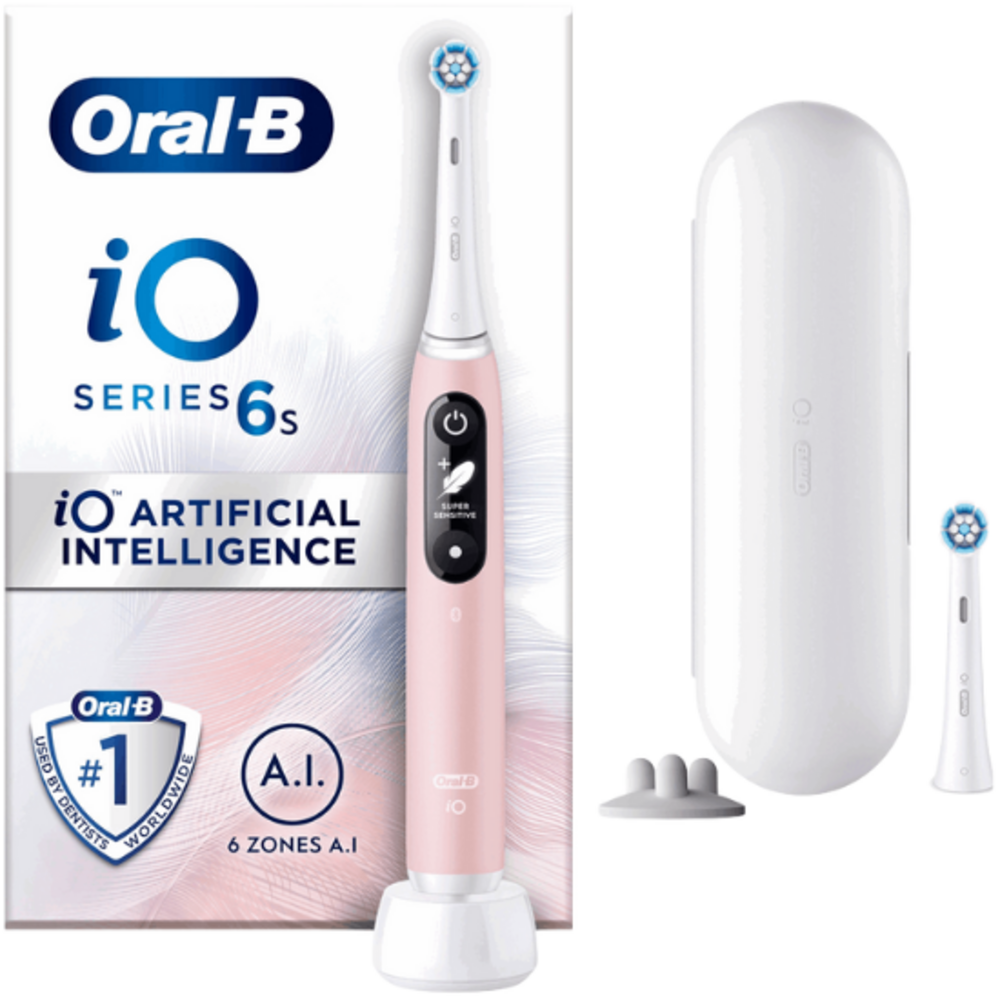 Oral-B Oral-B iO Series 6S Pink Elektrische Zahnbürste Oral-B Oral-B iO Series 6S Pink Elektrische Zahnbürste