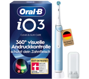 Oral-B Oral-B iO Series 3N Ice Blue Elektrische Zahnbürste Oral-B Oral-B iO Series 3N Ice Blue Elektrische Zahnbürste