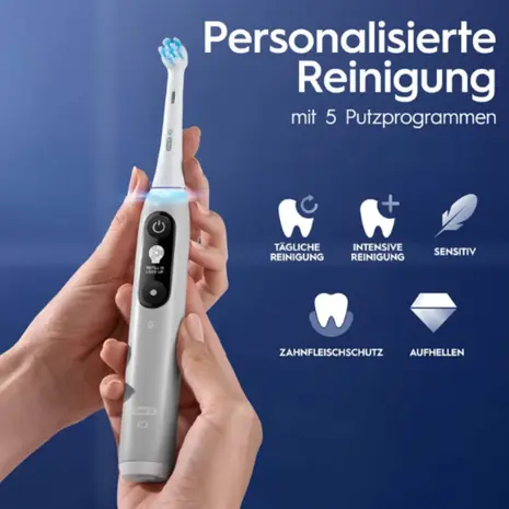 Oral-B Oral-B iO Series 6 White + Extra Body Pink + 1 extra Aufsteckbürste Oral-B Oral-B iO Series 6 White + Extra Body Pink + 1 extra Aufsteckbürste