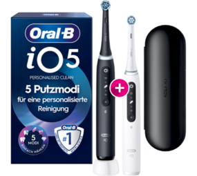 Oral-B Oral-B iO Series 5 DUO Pack Black + White Oral-B Oral-B iO Series 5 DUO Pack Black + White