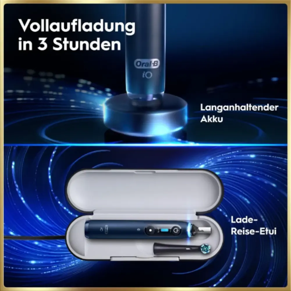 Oral-B Oral-B iO Series 9 Sapphire Dark Blue Luxe Edition Oral-B Oral-B iO Series 9 Sapphire Dark Blue Luxe Edition