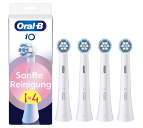 Oral-B Oral-B iO Sanfte Reinigung Weiß Aufsteckbürsten - 4 Stück Oral-B Oral-B iO Sanfte Reinigung Weiß Aufsteckbürsten - 4 Stück