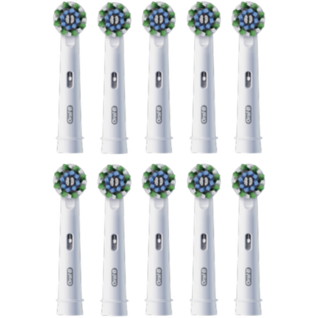 Oral-B Oral-B PRO Cross Action Aufsteckbürsten – 10 Stück Vorteilspack Oral-B Oral-B PRO Cross Action Aufsteckbürsten – 10 Stück Vorteilspack