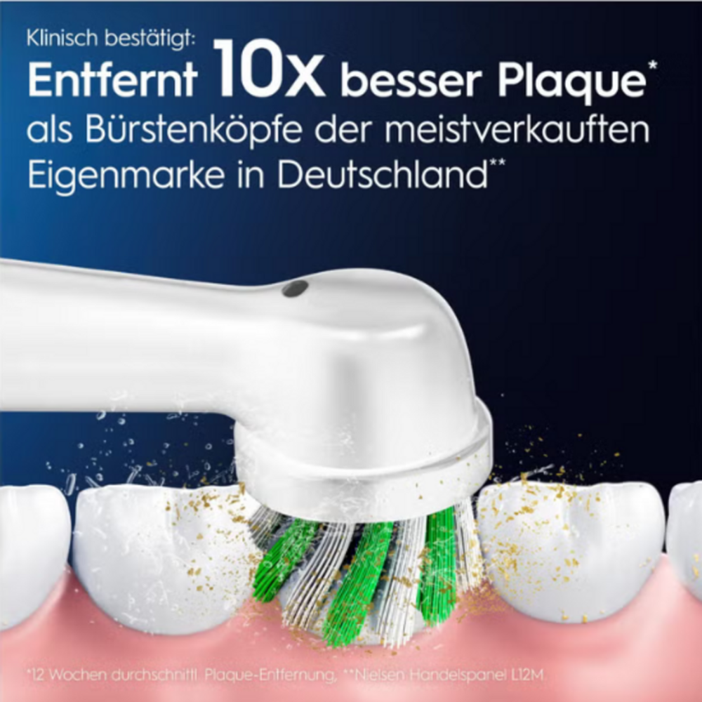 Oral-B Oral-B PRO Cross Action Aufsteckbürsten – 10 Stück Vorteilspack Oral-B Oral-B PRO Cross Action Aufsteckbürsten – 10 Stück Vorteilspack