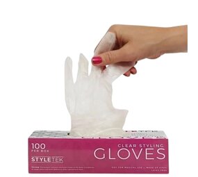 Styletek Vinyl Witte Handschoenen  - 100st