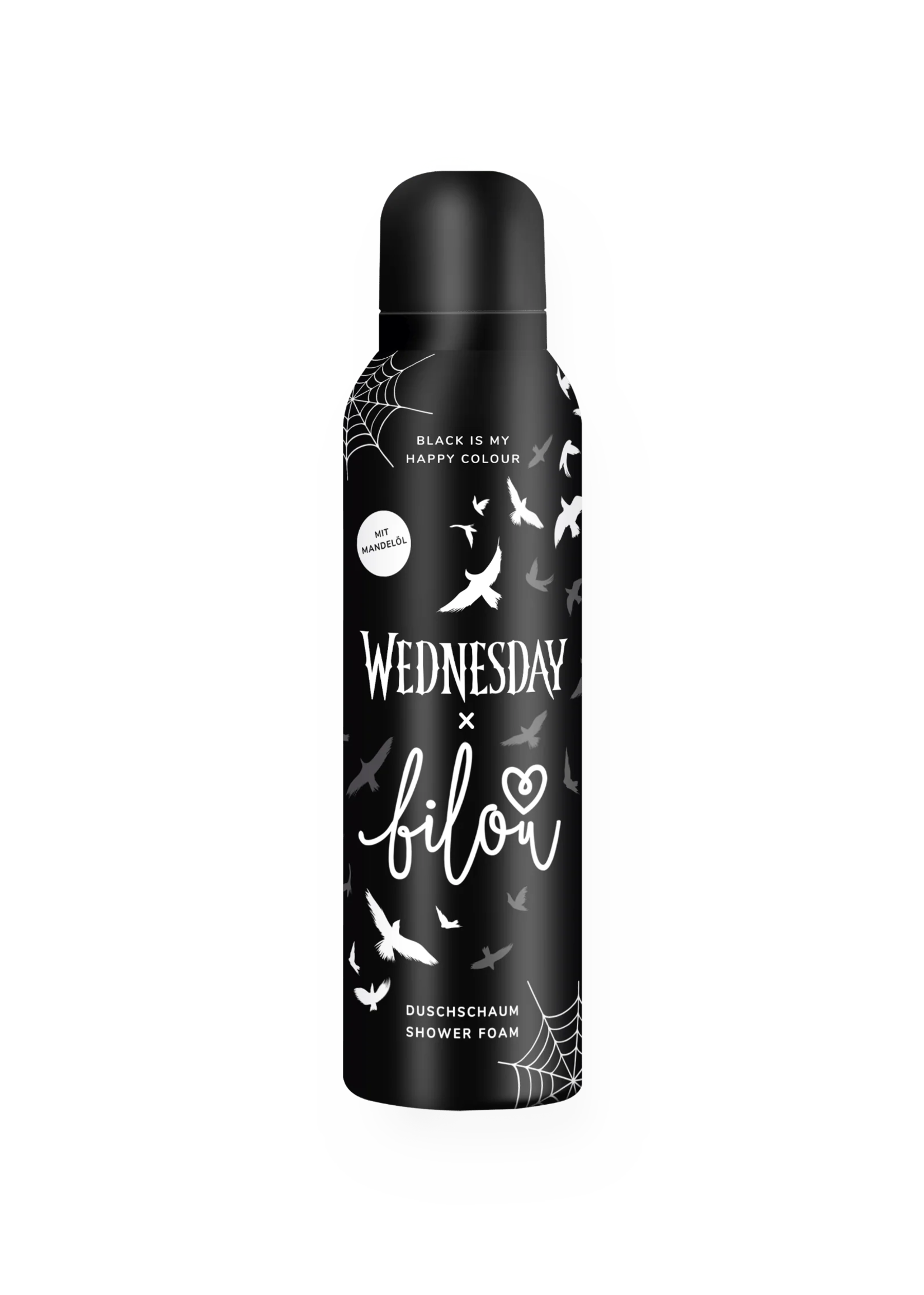 Bilou Bilou x Wednesday Showerfoam Black Is My Happy Colour