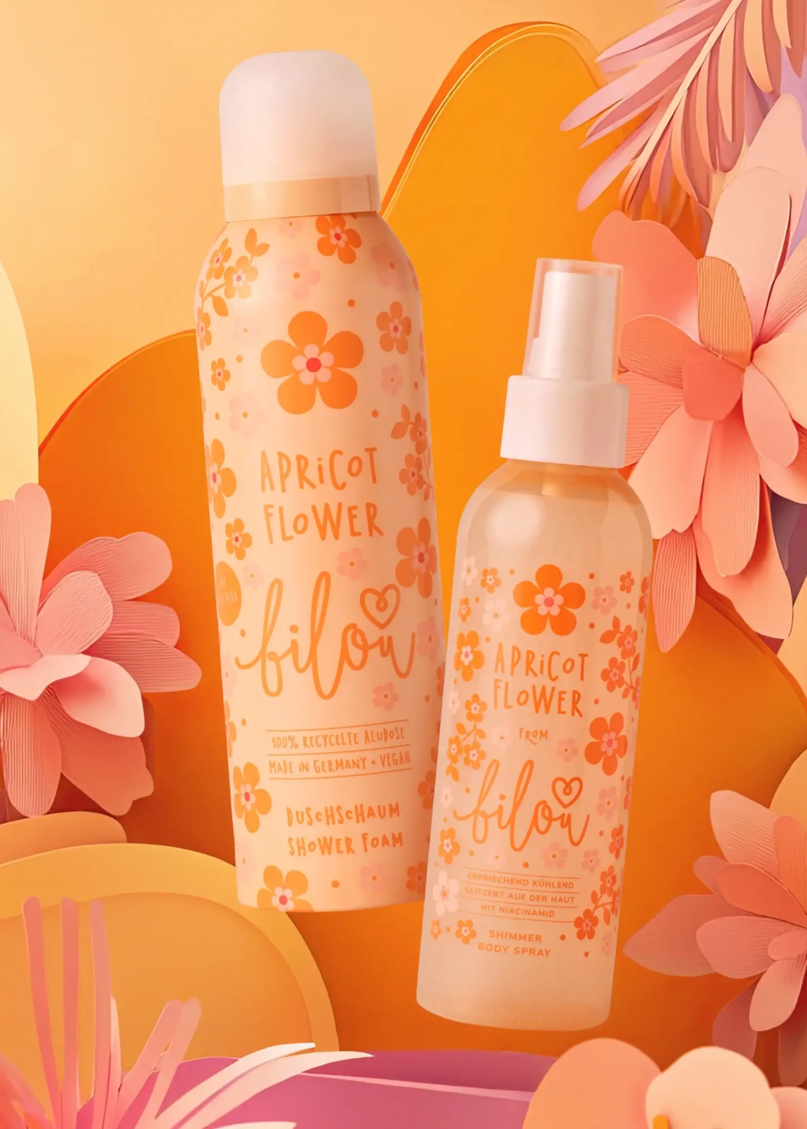 Bilou Showerfoam Apricot Flower