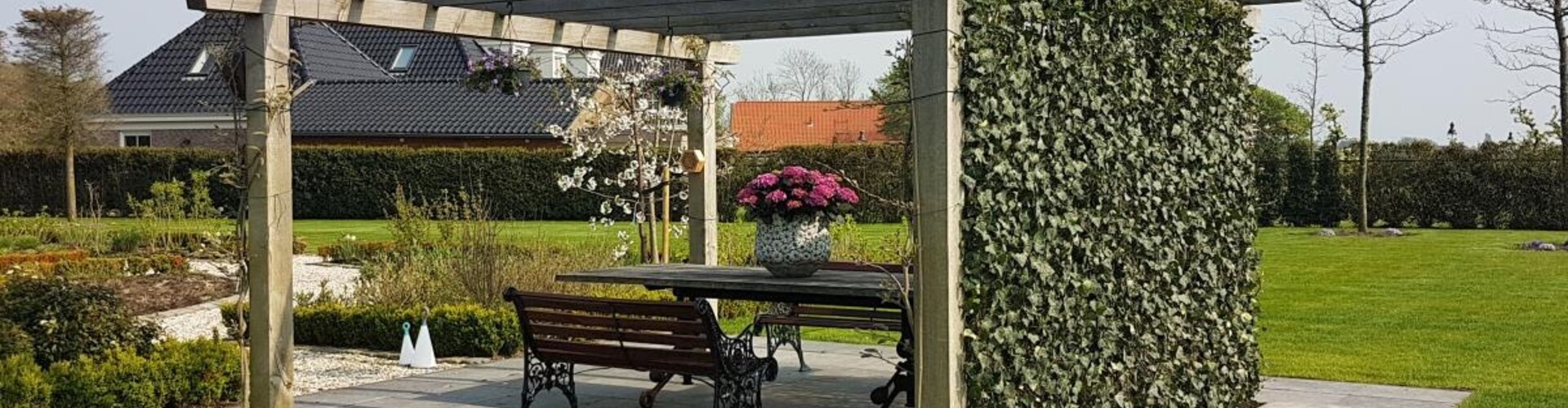 6 x een tuinafscheiding