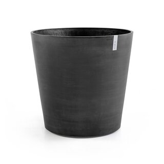 Ecopots Ecopots Amsterdam 80 dark-grey met wielen