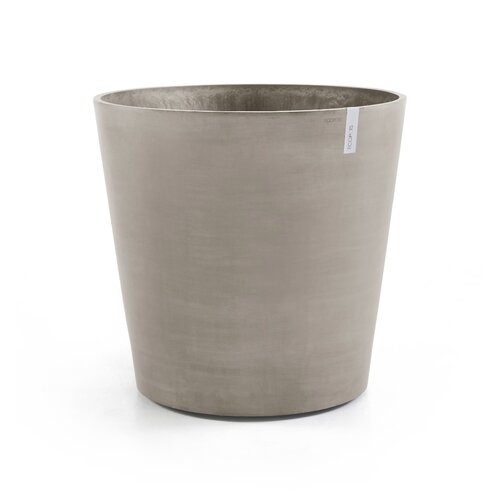 Ecopots Ecopots Amsterdam 80 taupe wheels | Morgen bezorgd