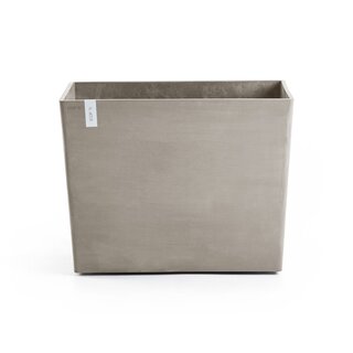 Ecopots Ecopots Paris 85 taupe met wielen