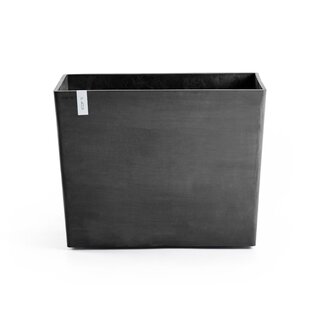 Ecopots Ecopots Paris 85 dark-grey met wielen