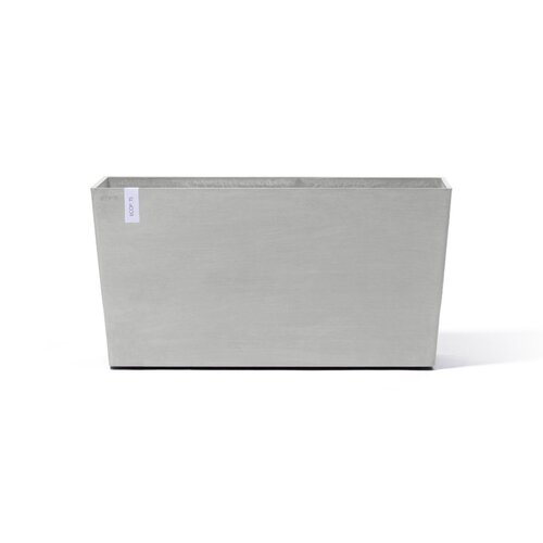 Ecopots Ecopots Paris wheels 100 white-grey | Gratis verzending