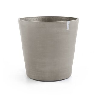 Ecopots Ecopots Amsterdam 100 taupe met wielen