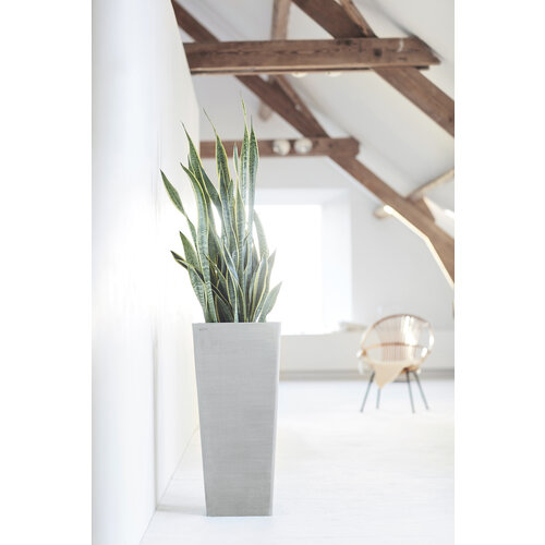 Ecopots Ecopots Rotterdam high 70 white grey