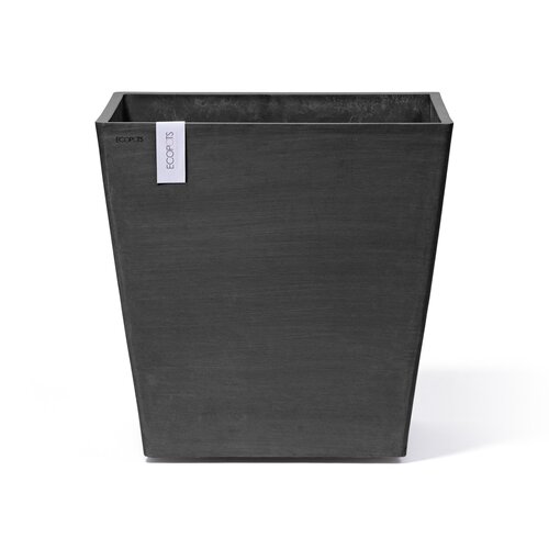 Ecopots Ecopots Rotterdam 50 dark-grey wheels | Gratis verzending