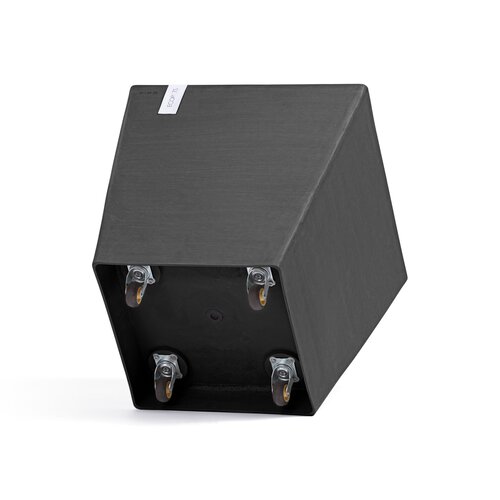 Ecopots Ecopots Rotterdam 50 dark-grey wheels | Gratis verzending