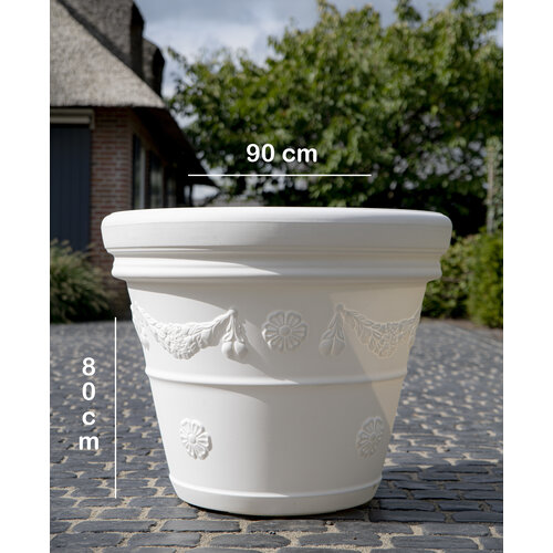 Plantenbak Felice 100 | Wit