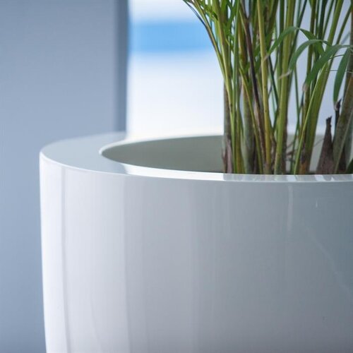 Adezz Polyester plantenbak Ellipse 115x80x60 cm | Antraciet Zwart