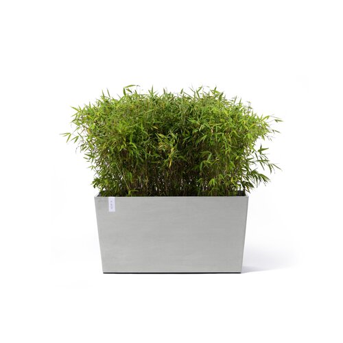 Ecopots Ecopots Paris wheels 100 white-grey | Gratis verzending