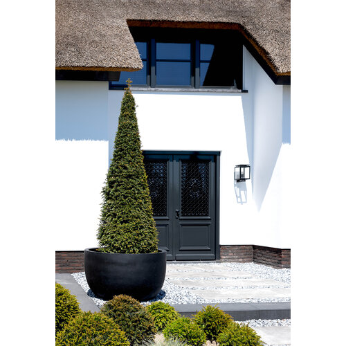 Luca lifestyle New egg pot low Grigio 94 - Antraciet