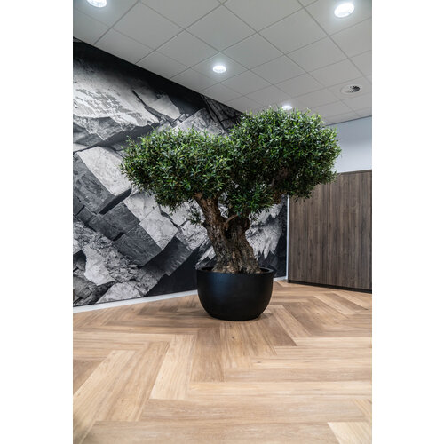 Luca lifestyle New egg pot low Grigio 110 - Antraciet